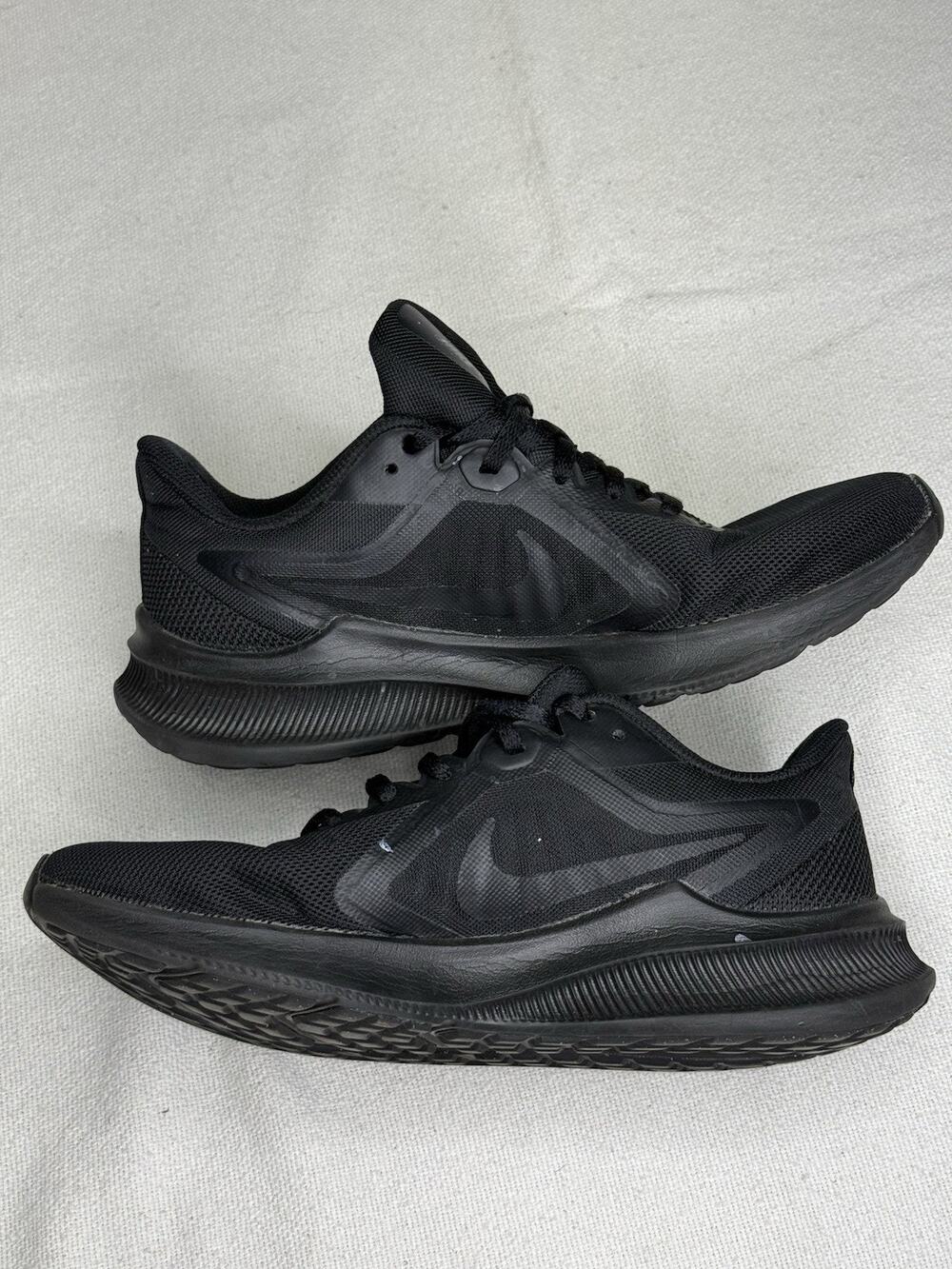 Nike Womens Downshifter 10 CI9984-003 Black Running Shoes Sneakers Size 8.5